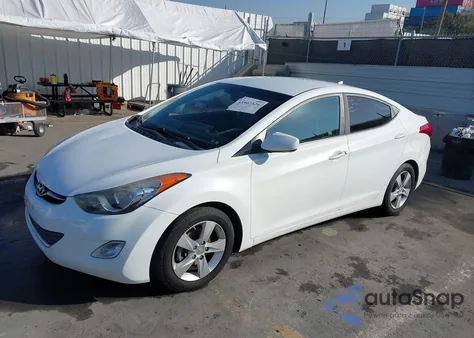 2013 Hyundai Elantra Gls from USA, damaged, VIN 5NPDH4AE2DH447899
